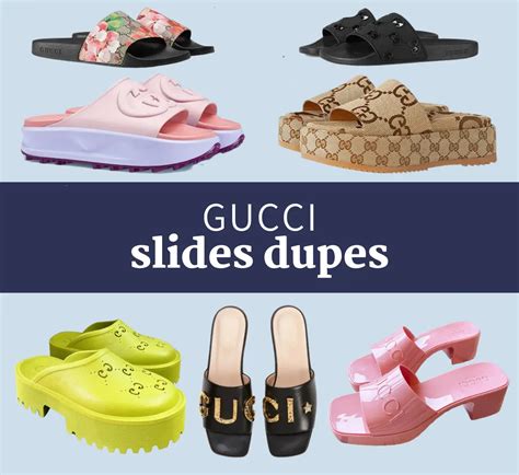 gucci shoes dupe|gucci platform slide dupe.